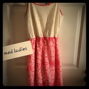 Hi-lo spaghetti strapped dress